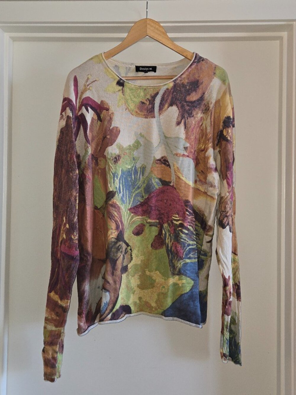 DESIGUAL Gaugin Printed Sweater - Picture 3 of 5